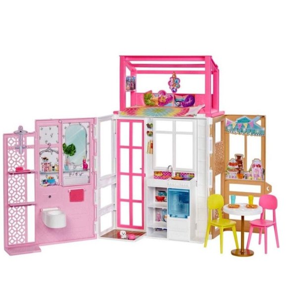 Barbie House Barbie Doll House - Picture 1 of 15